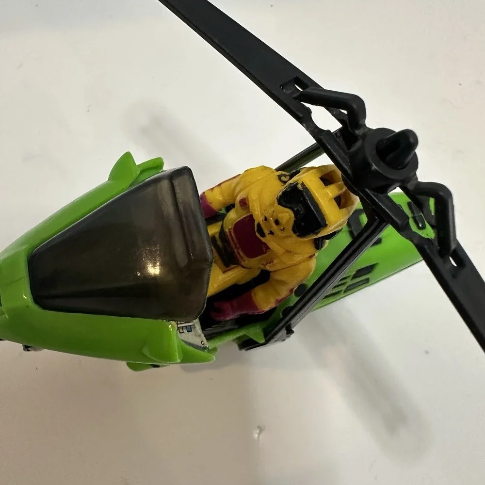 1985 KENNER MASK M.A.S.K. CONDOR MOTORCYCLE HELICOPTER‎ BRAD TURNER WITH MASK 2